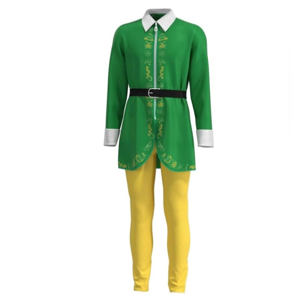 Buddy Elf  Jacket costume, men size  Medium , jacket , Christmas Elf